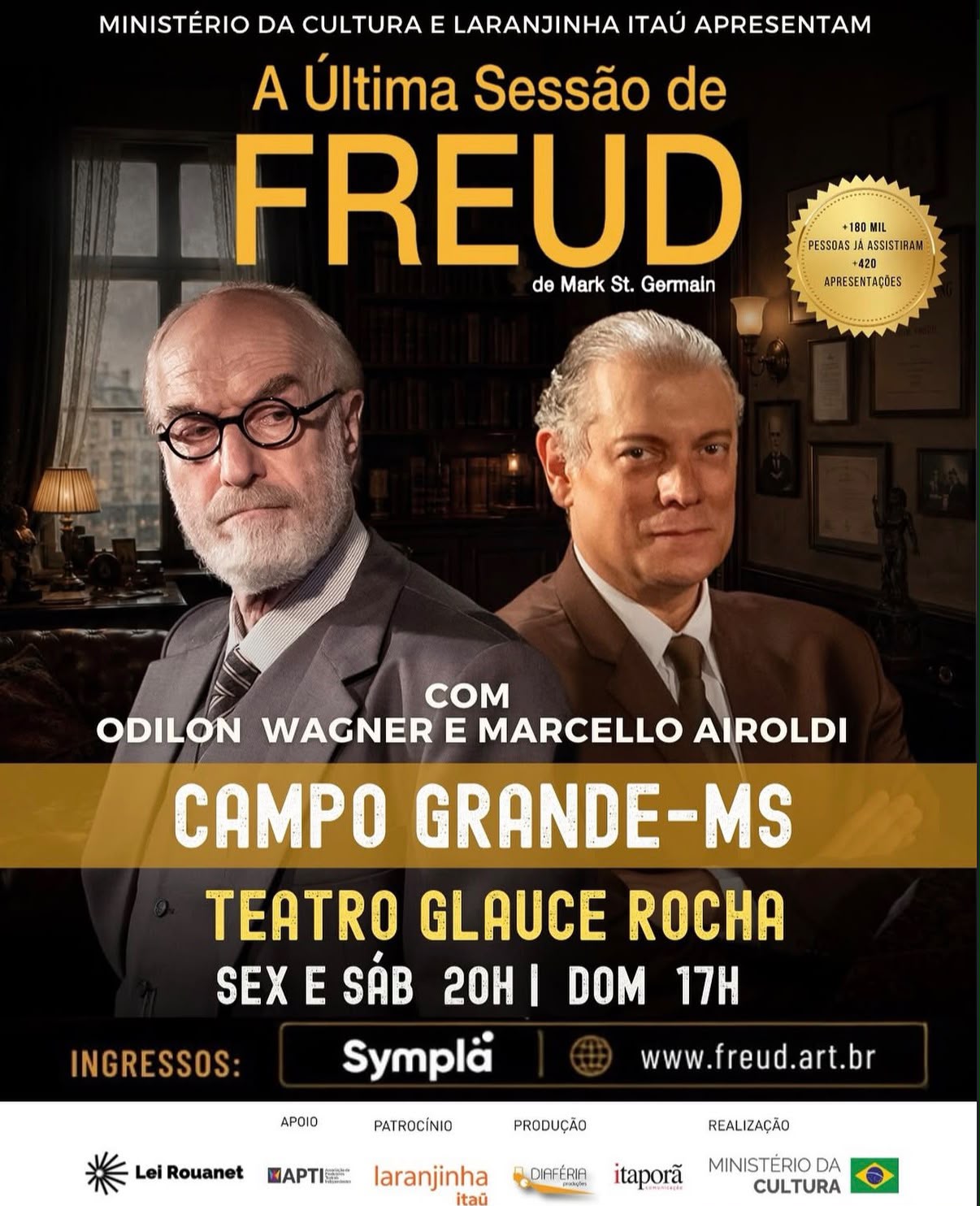 A ÚLTIMA SESSÃO DE FREUD DE MARK ST. GERMAIN